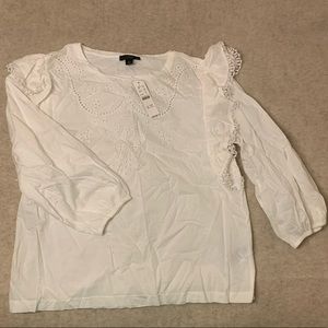 🕊NWT J.CREW BRODERIE ANGLAISE TOP🕊